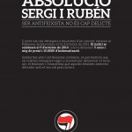 Absolució Sergi i Rubén. Ser antifeixista no és cap delicte