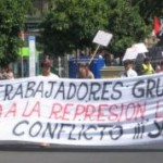 Solidaritat amb els treballadors de la Grúa Municipal de Sevilla
