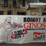 CNT Barcelona presenta en roda de premsa la campanya de boikot #DiNoaGinos