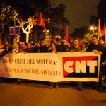 La CNT de Barcelona es solidaritza amb les persones detingudes, imputades i ferides durant la jornada de vaga general del 14-N
