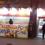[Solidaritat Sevilla] Nova concentració per la readmissió dels companys acomiadats a Telepizza