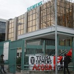 La solidaridad, nuestra mejor arma: concentraciones en Madrid contra Tecosa y Siemens #DavidSeQueda