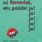 061 | CONCENTRACIÓ: NI SERVEO, NI FERROVIAL, 061 PÚBLIC, JA!