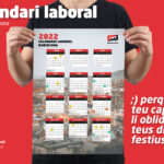 CALENDARI LABORAL 2022 de Barcelona. Descarrega-te'l aquí