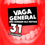 La CNT manté la convocatòria de vaga general a la ciutat de Barcelona el 31 d’octubre 