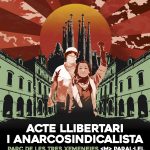 Actes i manifestació del 1r de Maig de la CNT a Barcelona